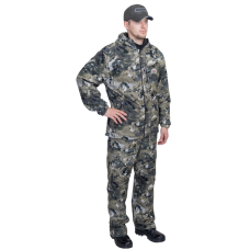 Демисезонный костюм Хольстер Скаут утепленный / мембранное трикотажное полотно / соты серые