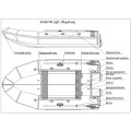 Надувная лодка Фрегат М350FM Light в Москве