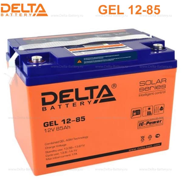Аккумуляторная батарея Delta GEL 12-85 в Москве