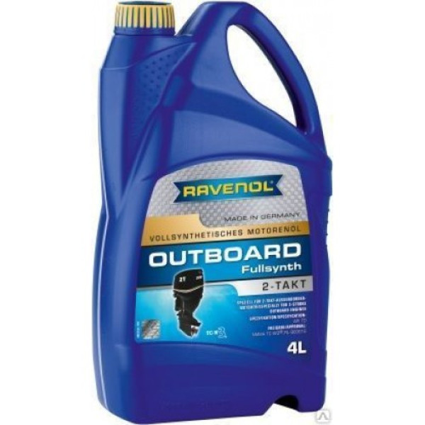 Масло RAVENOL Outboardoel 2T Mineral 4 л в Москве