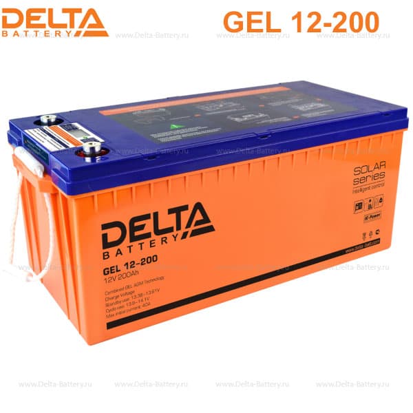 Аккумуляторная батарея Delta GEL 12-200 в Москве