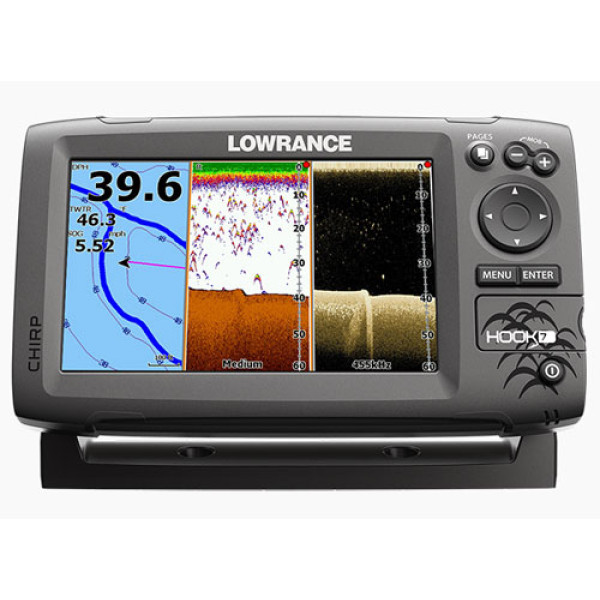 Эхолот Lowrance Hook-7 Mid/High/DownScan в Москве