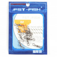 Вертлюг FST-Fish №3, 10 шт