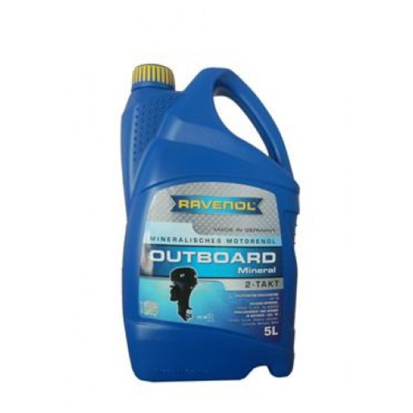 Масло RAVENOL Outboardoel 2T Mineral 5л TS-W3 в Москве