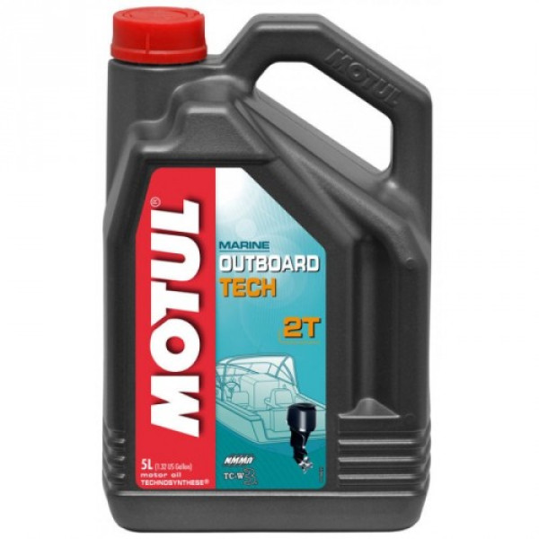 Масло MOTUL OUTBOARD TECH 2T 5л в Москве