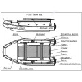 Надувная лодка Фрегат М350F в Москве