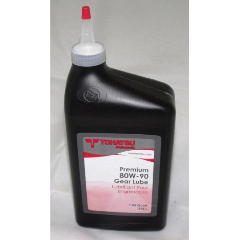 Масло трансмиссионное Tohatsu Premium 80W90 Gear Lube 0,946л 332823100