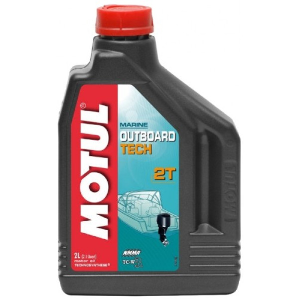 Масло MOTUL OUTBOARD TECH 2T 2л в Москве