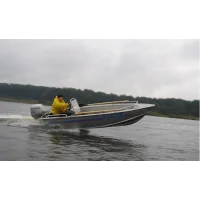 Алюминиевая лодка Wellboat 42К