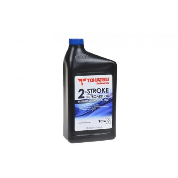 Масло Tohatsu 2-Stroke TC-W3 Oil 0,946л 332723082M в Москве